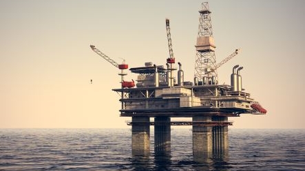 Gasboorplatform Schiermonnikoog