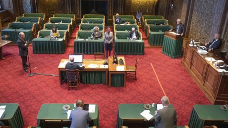 Afbeelding van de Eerste Kamer Afbeelding van de Eerste Kamer